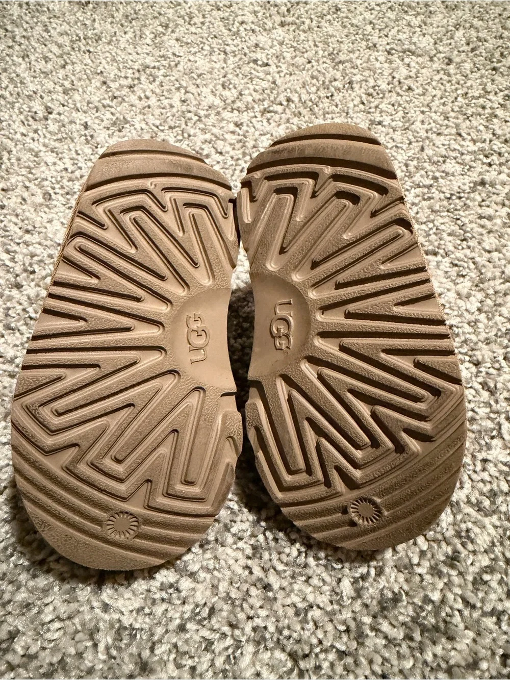 Ugg Cozy Suede Shearling-Lined Slipper Boots - Chestnut Brown